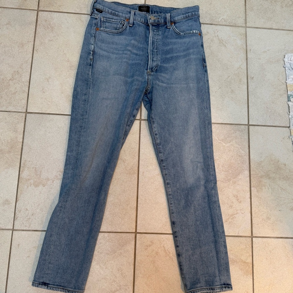 Citizens of Humanity Denim Olivia Crop High Rise Slim